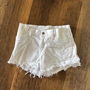 Joe's Jeans White Jean Shorts maternity 25